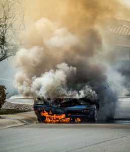 Electric Trucks Burned near 40th Street and Broadway Road [Phoenix, AZ]