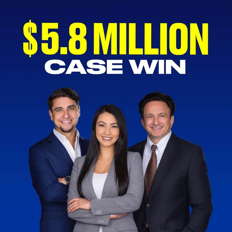 $5,800,000 Confidential Client Auto Accident