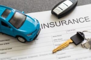 Car Insurance Claim Form and toy car