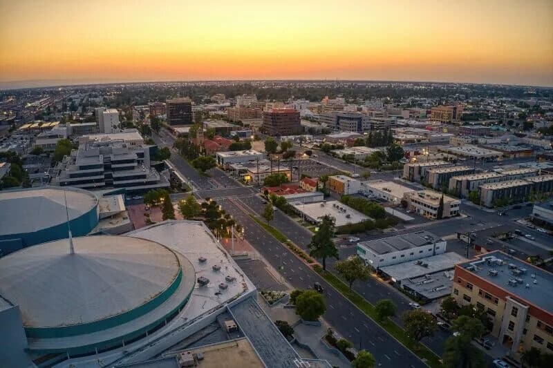 Bakersfield skyline